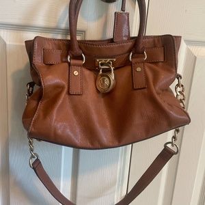 Michael Kors medium brown satchel